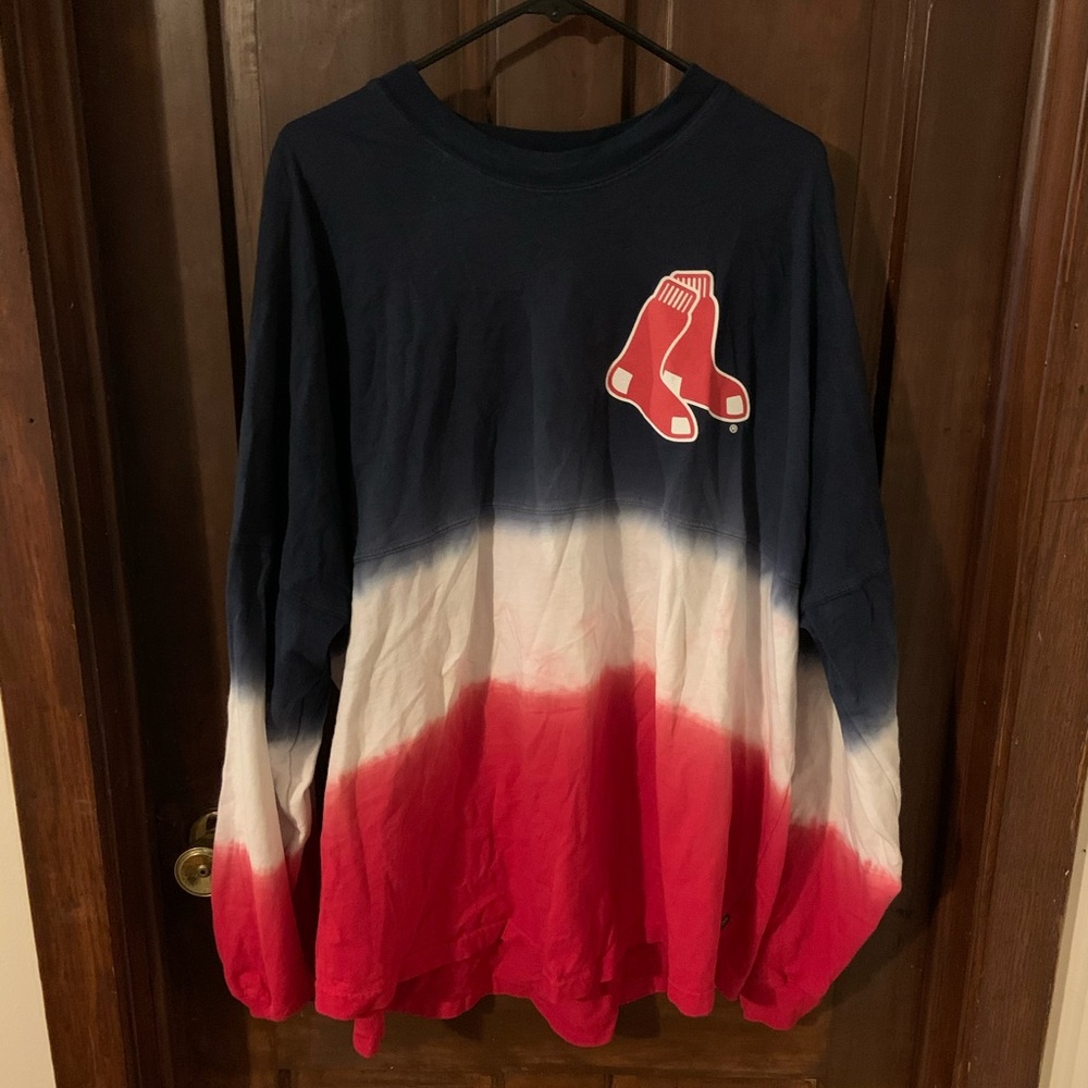 Boston Red Sox Oversized Ombre Jersey T-Shirt